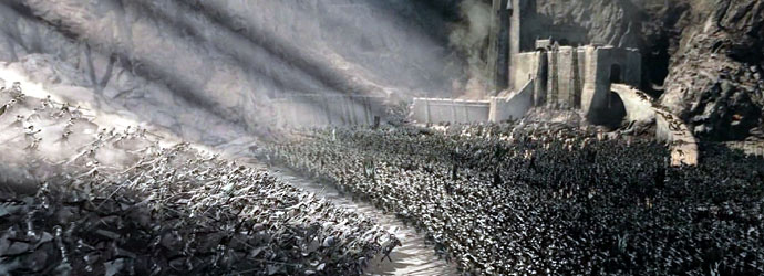 Władca pierścieni: Dwie wieże film wojenny